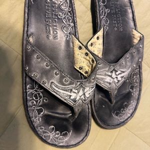 A cool pair of flip flops